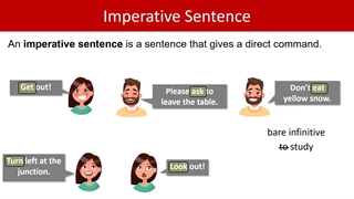 Imperative Sentence | جملات امری در انگلیسی