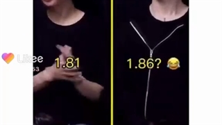 جیمینی که سعی داشت قدشو بلند کنه!