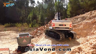 بیل مکانیکی کنترلی و کمپرسی حمل خاک آرسی