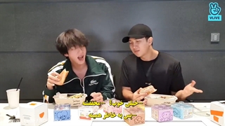 ویلایو جین و نامجون 2021 ( با زیرنویس فارسی چسبیده )Vlive amjun &jin