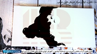 آموزش نقاشی با رزین اپوکسی