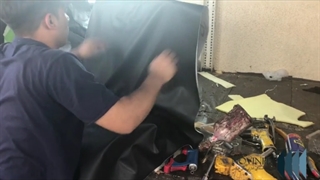 آموزش تعویض چرم و رویه صندلی اداری