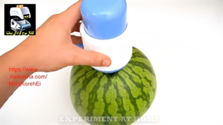 کارهای جالب با هندوانه مناسب شب یلدا - موج کره ای