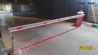 نمونه نصب شده راهبند خودرویی