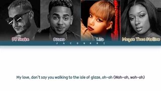 لیریک اهنگ SGدی جی اسنیک که لیسا هم توش خونده