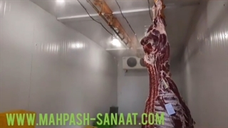 اجرای مه پاش در سردخانه