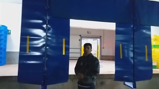 ابعاد داک شلتر یا چادر بارگیری شرکت ژیار صنعت