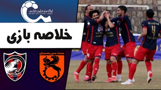 خلاصه بازی مس رفسنجان 1 - نساجی 2