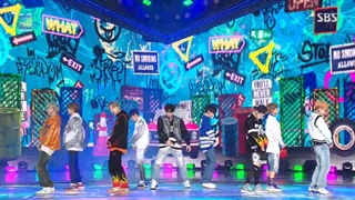 اجرای ویژه کریسمس  آهنگ let's play ball(universe) از NCT U در SBS