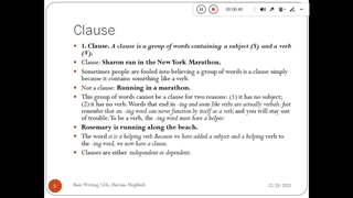 Basic Writing, 12th, 1400