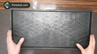 ابعاد سینی نشا برنج پارس صنعت