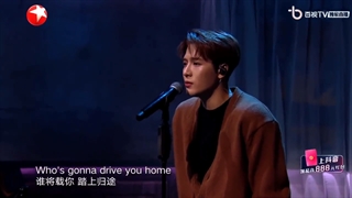 اجرای آکوستیک Drive You Home جکسون در برنامه Dragon TV