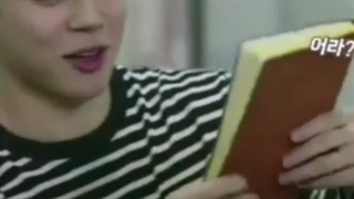 جیمین با کتاب زد تو سر کوکی