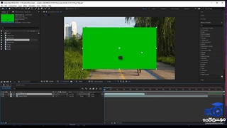 آموزش کار با پرده ی سبز در افترافکت (+فیلم رایگان)