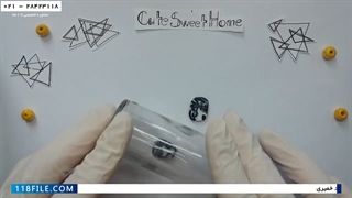 آموزش ساخت زیورآلات خمیری- آسان ترین روش ساخت زیورآلات خمیری -گوشواره طرح سنگ