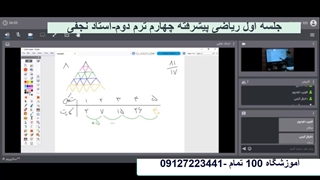 جلسه اول ریاضی پیشرفته چهارم ترم دوم-آموزشگاه مجازی 100 تمام