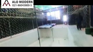 اجرای سقف کشسان - شرکت الومدرن