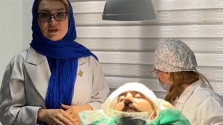 فیلم کامل از اتاق عمل کاشت مو