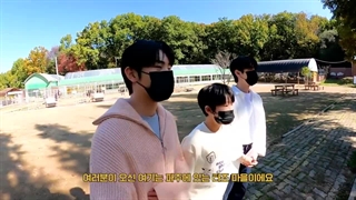 ولاگ ته هون و کیونگجون و کوکی در مزرعه شترمرغ با زیرنویس فارسی