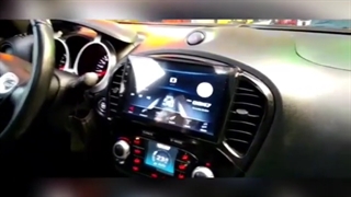 مانیتور اندروید نیسان جوک با بالاترین کیفیت تصویر