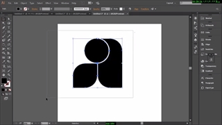 آموزش لوگوی حرف a فقط با سه مربع