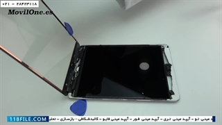آموزش بازکردن و تولید آیپد مینی-تعویض تاچ اسکرین