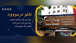 تابلو حروف برجسته ترمووود