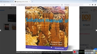 Digital design with an introduction to the Verilog HDL Morris Mano [ 5th + 6th ] edition solutions manual