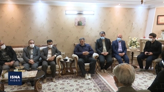حضور رئیس سازمان محیط زیست در منازل مهشاد کریمی و ریحانه یاسینی