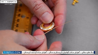 آموزش ساخت زیورآلات مهره ای-ساخت زیورآلات دست ساز-(دستبند ظریف و زیبا)