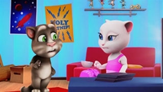 کارتون بازی ALL Talking Tom Shorts