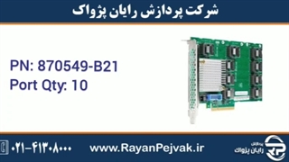 اکسپندر کارت اچ پی HPE DL380 Gen10 12Gb SAS Expander Card Kit with Cables با پارت نامبر 870549-B21
