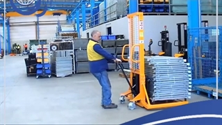 نحوه عملکرد لیفتراک دستی