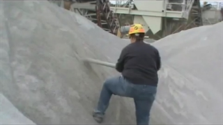 نمونه برداری از سنگدانه - میدانی