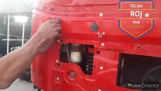 صافکاری pdr بدون رنگ کامیون ولوو در مجموعه تکنوروژ کرج 09125347336