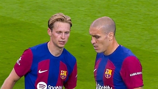 عملکرد اوریول رومئو و فرنکی دی یونگ مقابل رئال مادرید (8 مرداد 1402)