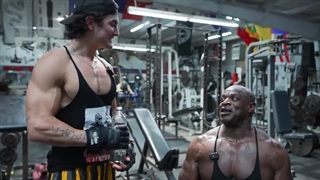 تمرینات جسی جیمز وست یوتیوبر معروف زیر نظر رونی کلمن