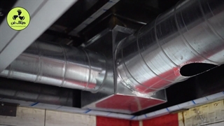 ساخت و اجرای انواع اگزاست فن های سانتریفیوژ و کانال های اسپیرال ۰۹۱۲۱۸۶۵۶۷۱