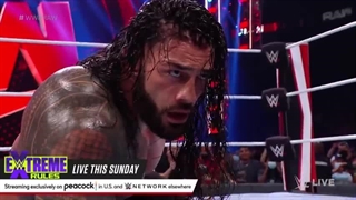 مسابقه کشتی کج بین Big E vs Roman Reigns vs Bobby lashly در RAW 2021