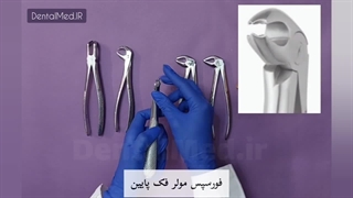 آموزش کامل شناخت فورسپس های فک پایینی