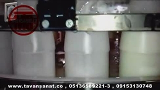 دستگاه شیر پلی اتیلن روتاری تمام اتومات توان صنعت | 09152000050