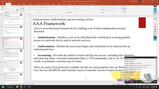 CCNP - Authentication, Authorization and Acconting