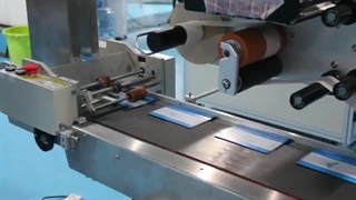 دستگاه لیبل زن ,دستگاه برچسب زدن کیسه کارت برچسب خودکار