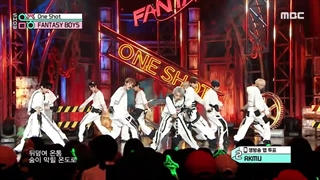 اجرای fantasy boys با آهنگ one shot
