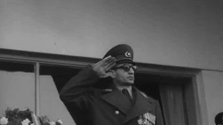 رژه جشن ارتش شاهنشاهی در روز نجات آذربایجان ۲۱ آذر ۱۳۳۷ در حضور محمدرضا شاه پهلوی